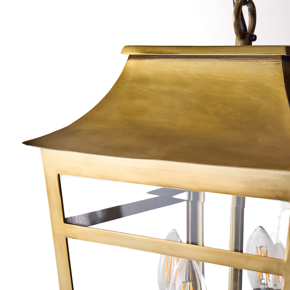 Majorelle pendant in brass