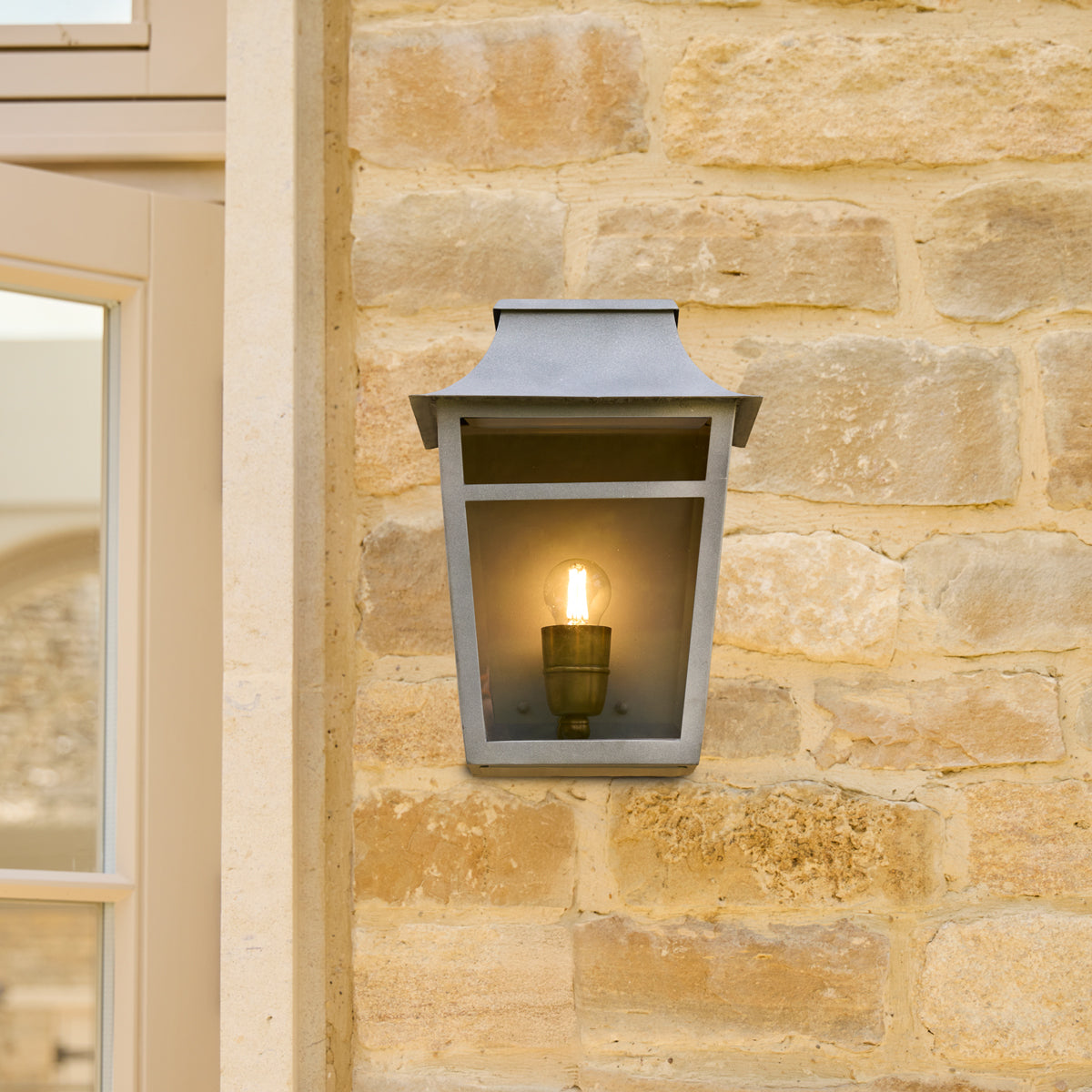 Majorelle wall sconce in gray