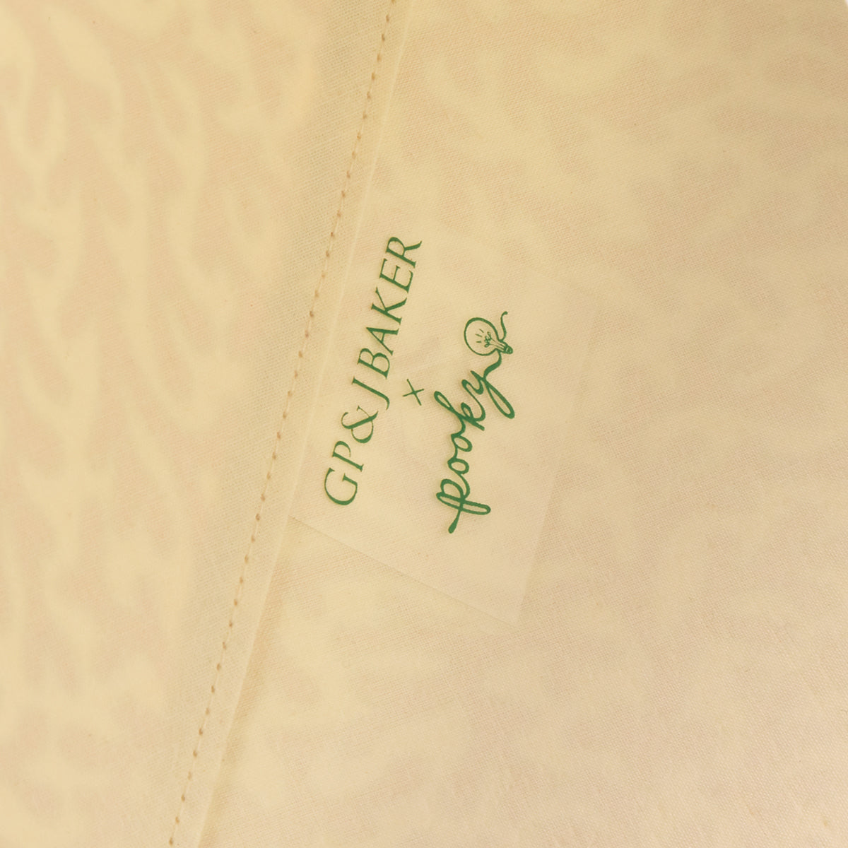 12 inch empire shade in blush Tuffley cotton by GP & J Baker