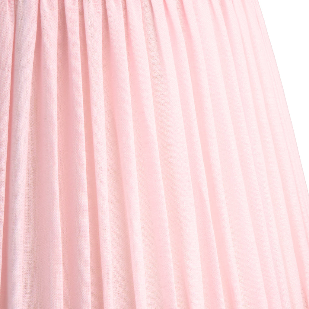 10 inch empire bloomer shade in marshmallow linen