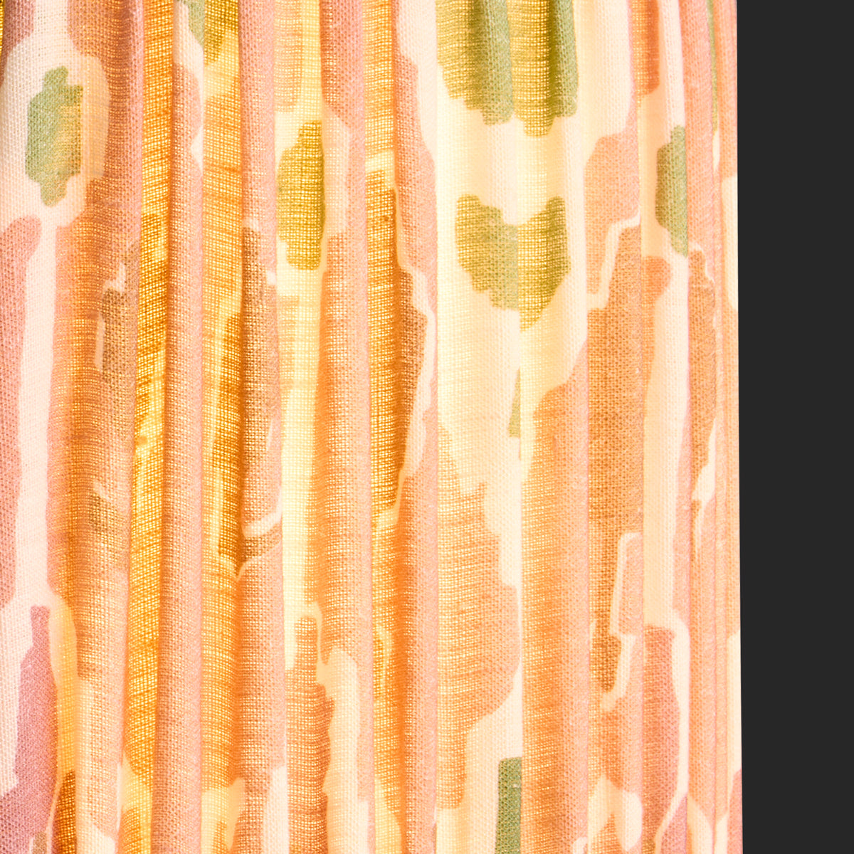 12 inch empire shade in blush Bokhara gathered linen by GP & J Baker