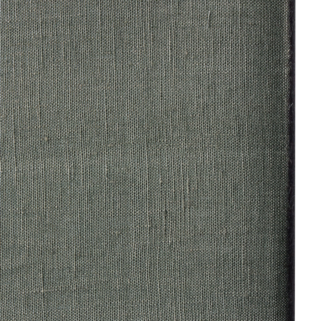 7inch rectangular lampshade in green linen