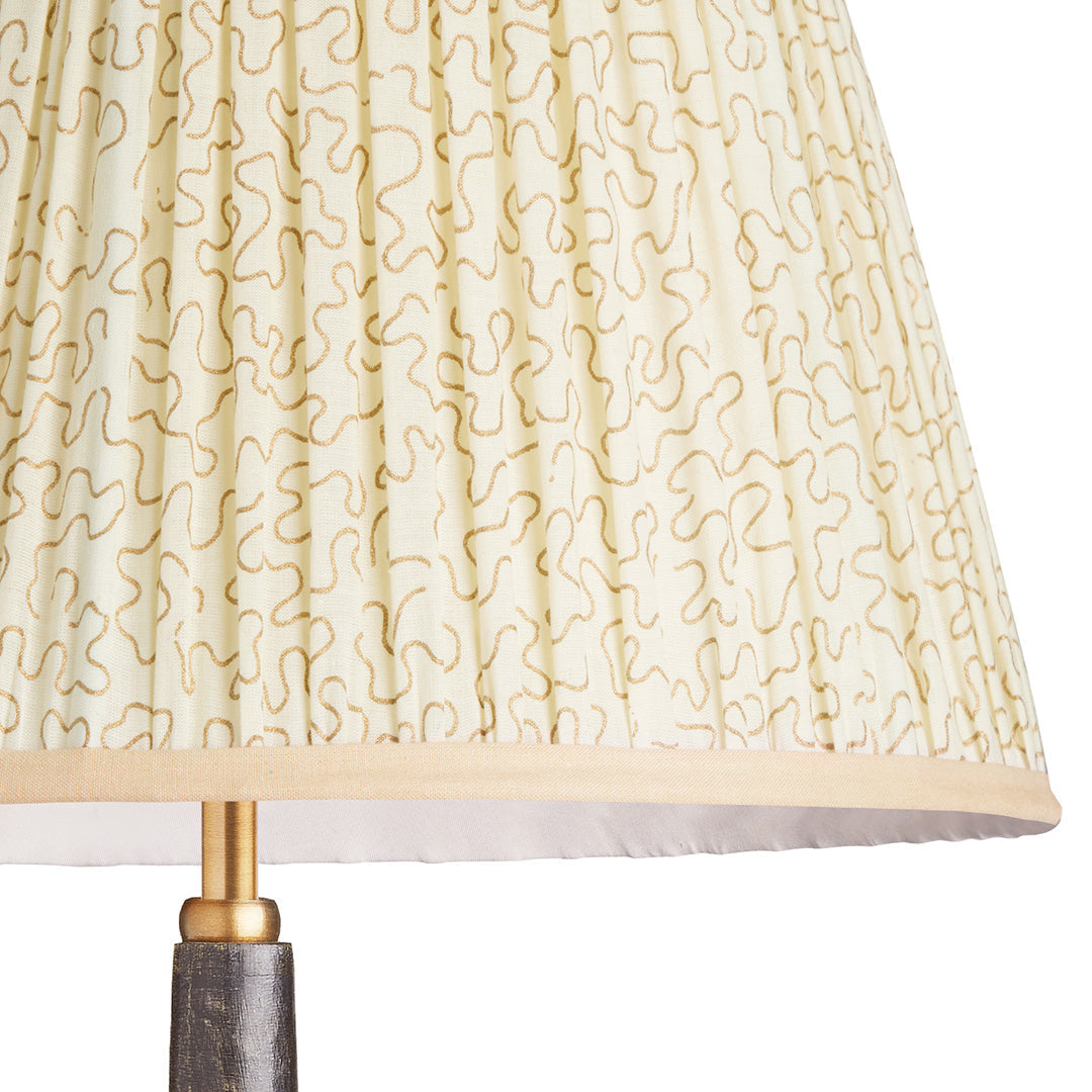 12 inch straight empire reversible gimbal shade in Flashman Squiggles