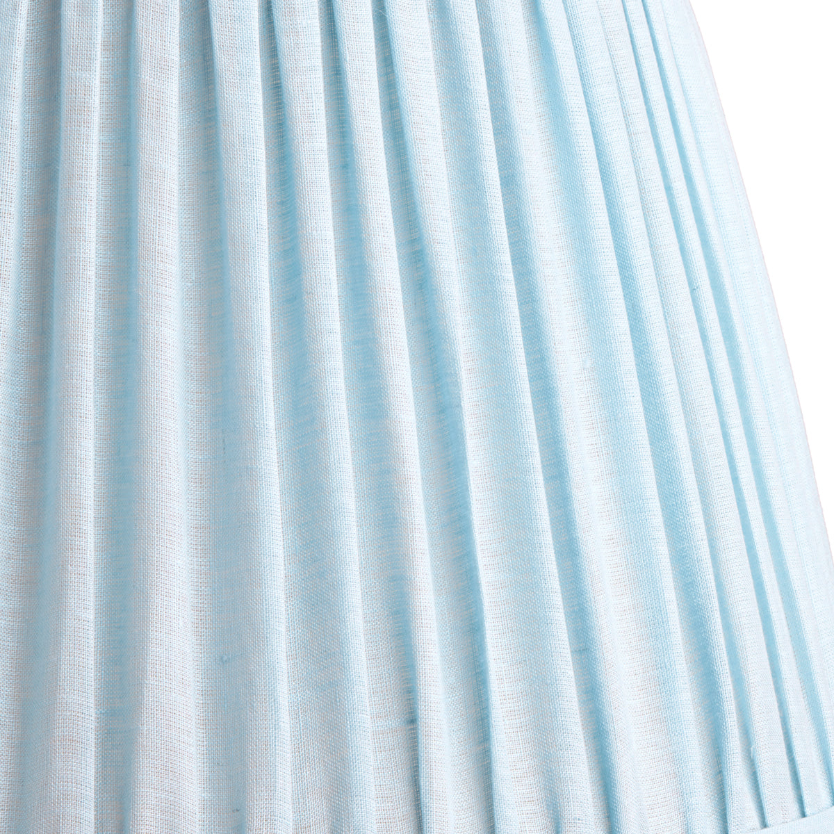 12 inch straight empire reversible gimbal bloomer shade in blue sky linen