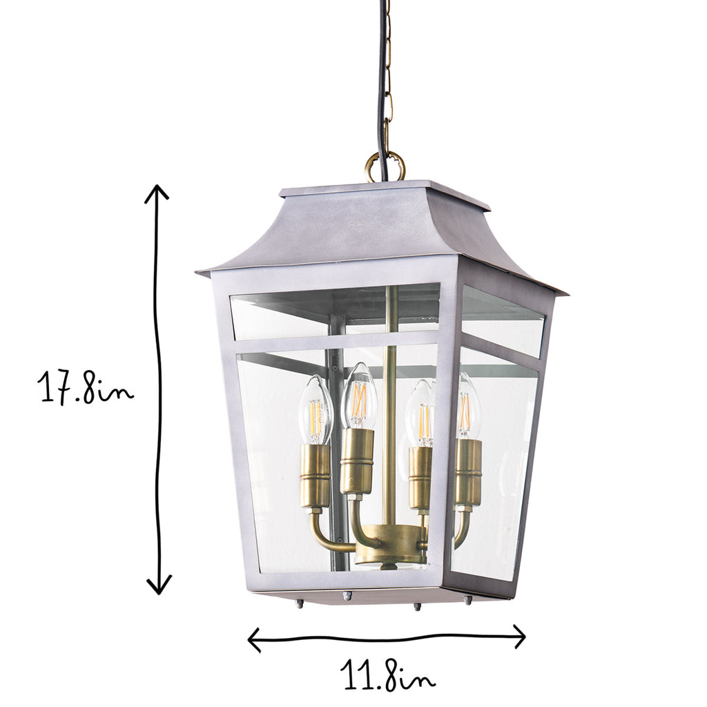 Majorelle pendant in gray