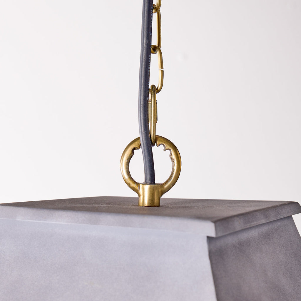 Majorelle pendant in gray