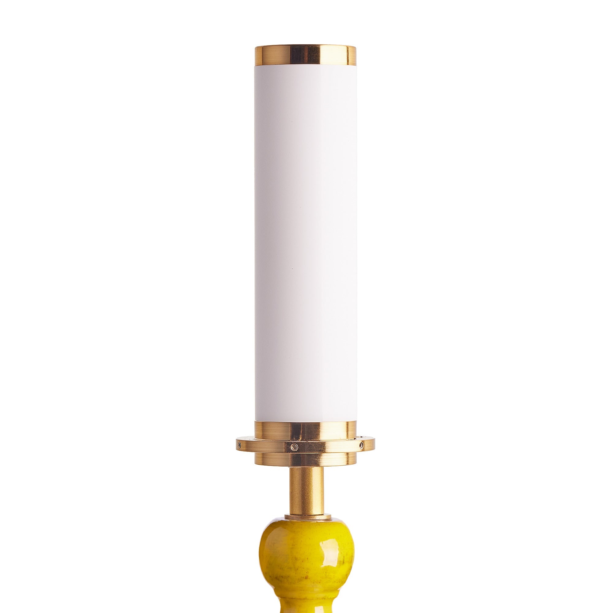 Lillee cordless standing lamp in yellow
