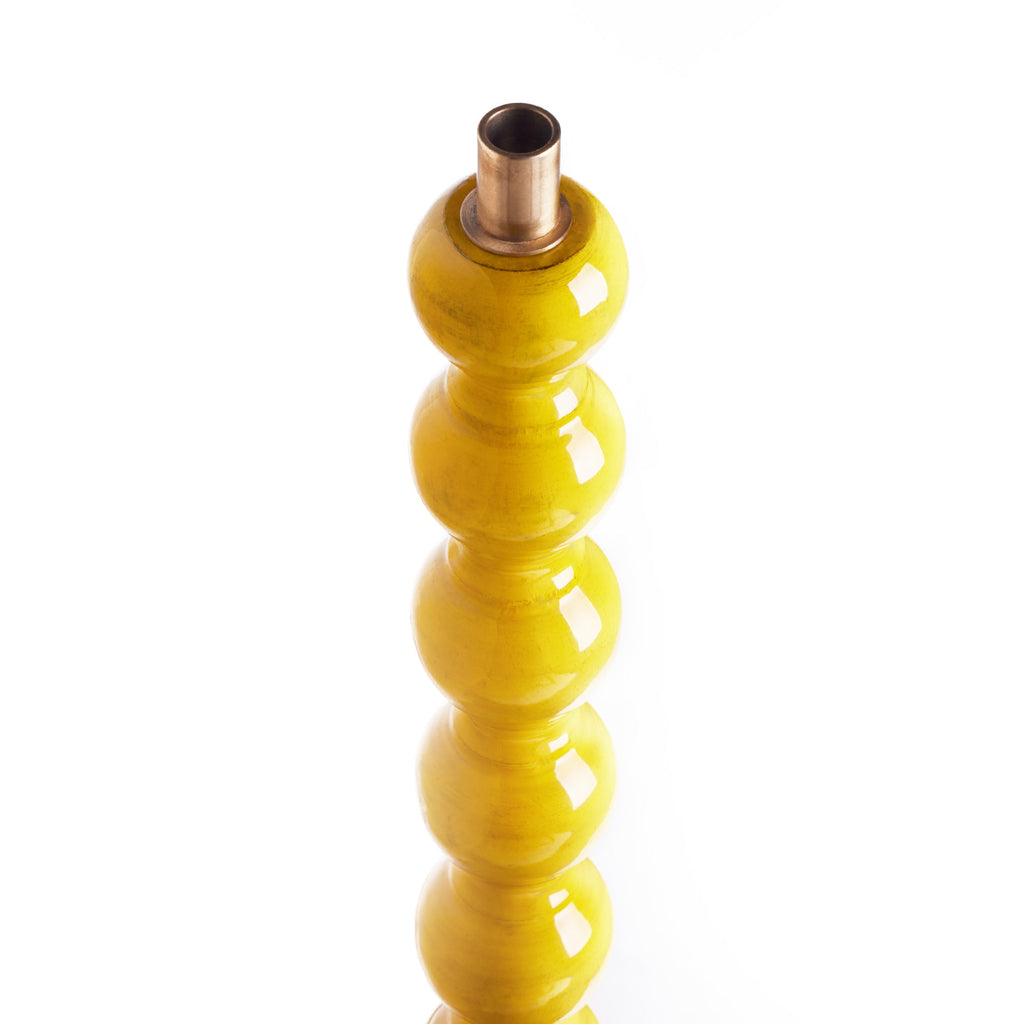 Lillee cordless standing lamp in yellow