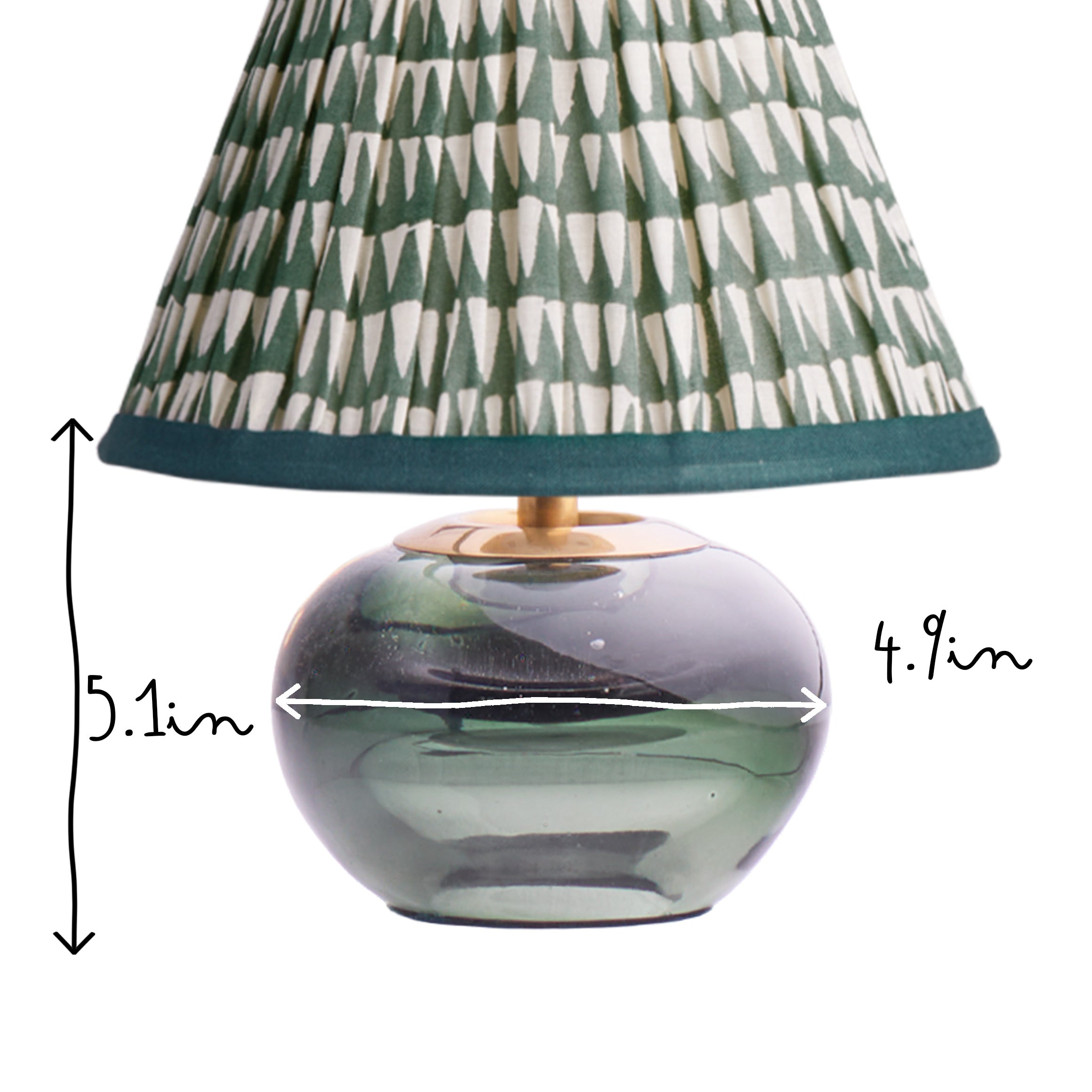 Tiddly Pomme cordless table lamp in green