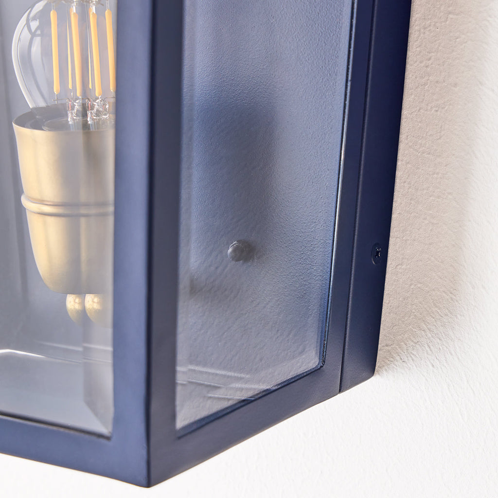 Majorelle wall sconce in blue