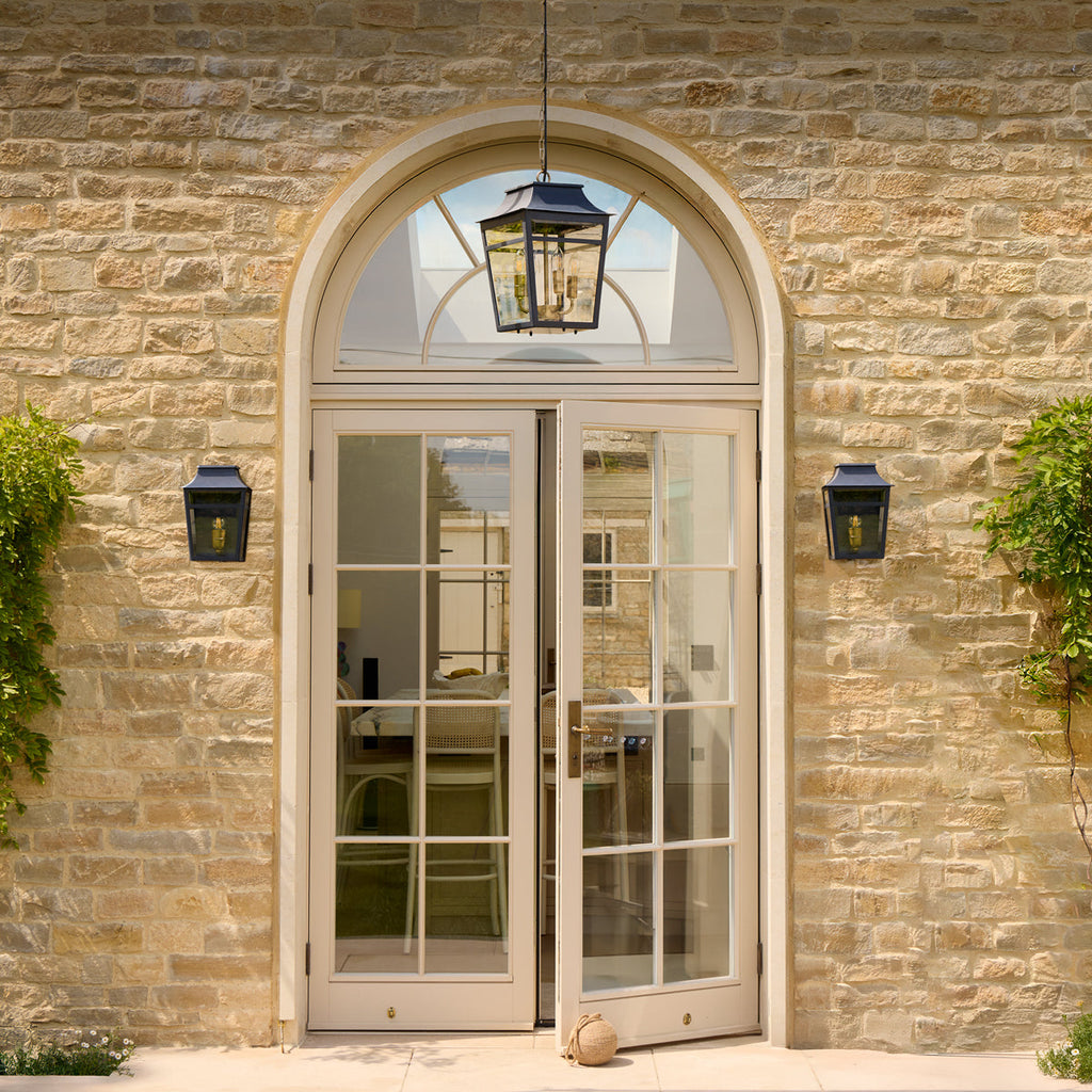Majorelle wall sconce in blue
