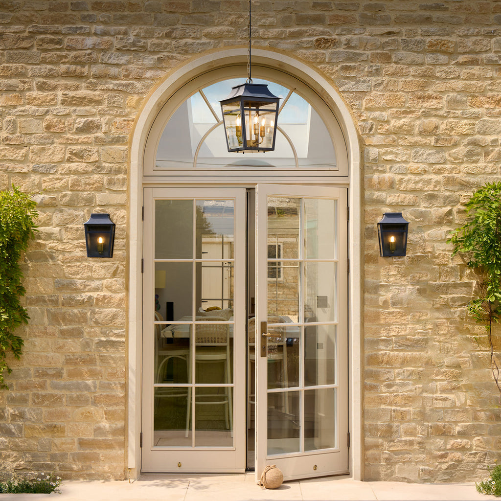 Majorelle wall sconce in blue