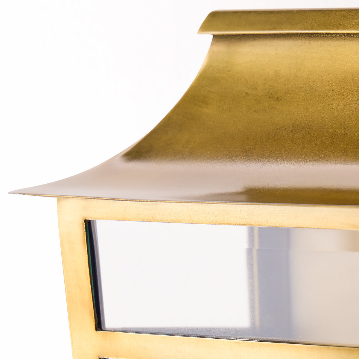 Majorelle wall sconce in brass