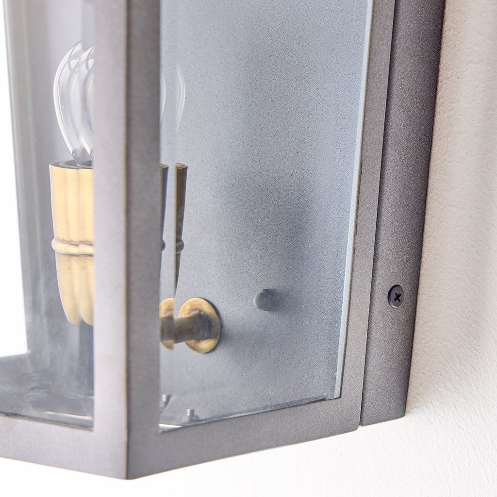 Majorelle wall sconce in gray